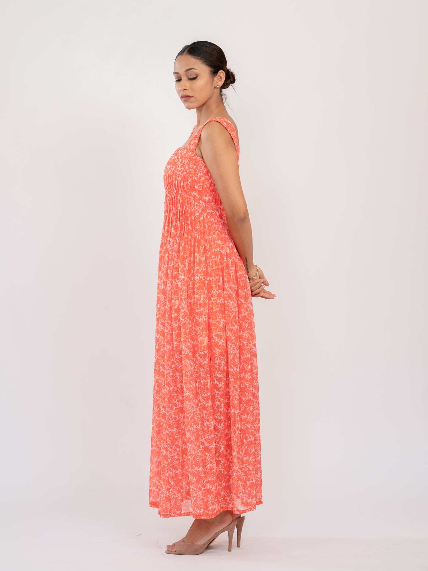 Orange Maxi Dress